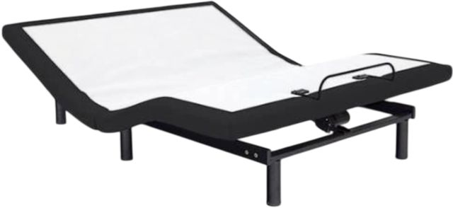 Furniture of America® Somnerside II Black/White Adjustable Twin XL Bed Base-0