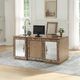 ACME Furniture Orianne Antique Gold Executive Writing Desk-1