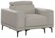 Furniture of America® Brekstad Light Gray Chair-0