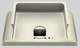 Vent-A-Hood® Designer Series 48" Biscuit Wall Mounted Range Hood-5