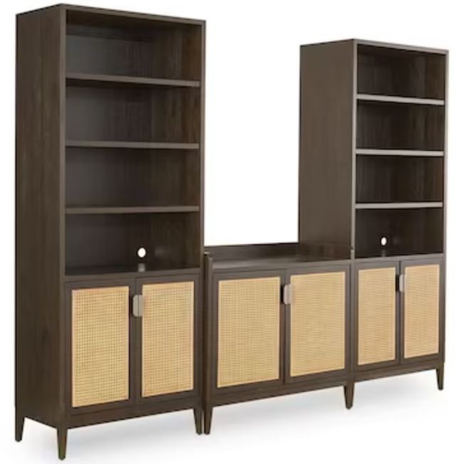 Bassett® Furniture Emory Toasted Oak 143" Wall Storage-0