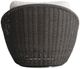 Bernhardt Santa Monica Bernhardt Exteriors Pebble/White Fabric/Woven Outdoor Swivel Chair-3
