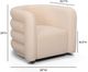 TOV Furniture Curves Peach Swivel Accent Chair-2