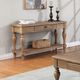 Winners Only® Augusta Rustic Brown Sofa Table-1