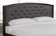 Titus Furniture Espresso 60" Queen Panel Bed-1