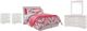 Signature Design by Ashley® Anarasia 4-Piece White Full Sleigh Headboard Set-0