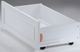 Night & Day Furniture™ Cinnamon Set of 2 White King Rolling Storage Drawers-0