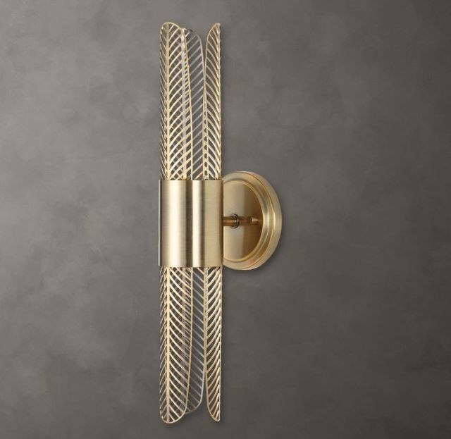 Uttermost® Cret Brass Sconce-1