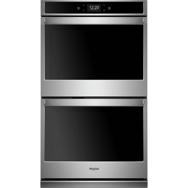 Whirlpool® 30" Built In Electric Double Wall Oven-Fingerprint Resistant Stainless Steel-0