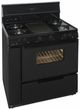 Premier 36" Black Pro Style Gas Range-2