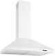 Broan® Elite EW48 Series 30" White Wall Mount Chimney Range Hood-0