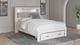 Signature Design by Ashley® Altyra White King Upholstered Storage Bookcase Bed-4