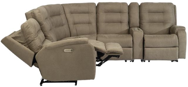 Flexsteel® Customizable Arlo Power Reclining Sectional with Power Headrests and Lumbar-3