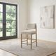 Coaster® Kehoe 2-Piece Cream/Natural Oak Counter Stool Set-1