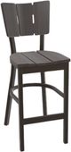 Telescope Casual Customizable Avant Aluminum/Plastic Outdoor Balcony Height Stacking Chair-0