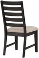 Steve Silver Co. Harlow Ebony Side Chair-4
