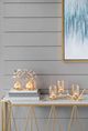 A & B Home Gray/White Dragonfly Duo Votive Candle Holder-4