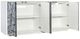 Hooker® Furniture Melange Graffitio Beige/Creams/White Credenza-4