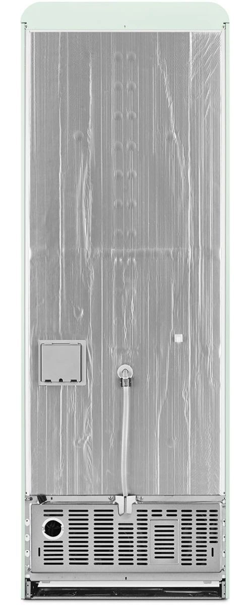 Smeg Retro Style 28 in. 18.0 Cu. Ft. Black Bottom Freezer Refrigerator-2