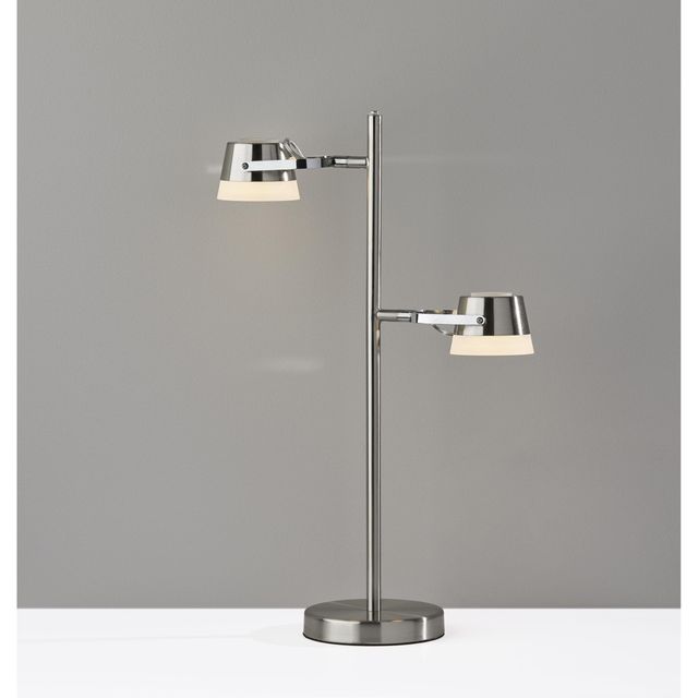 Adesso® Nitro Brush Steel Led Table Lamp-1