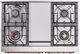 Ilve® Nostalgie II Series 40" Midnight Blue Pro Style Dual Fuel Range-2