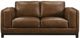 New Classic® Home Furnishings Sayer Leather Brown Loveseat-2