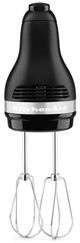 KitchenAid® Ultra Power™ Black Matte Hand Mixer-1