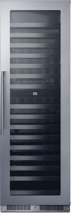 Summit® 24" Stainless Steel Built-In Wine Cooler
