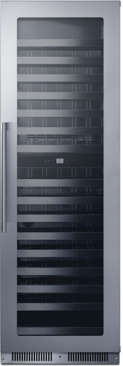 Summit® 24" Stainless Steel Built-In Wine Cooler-0