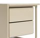Natuzzi Editions Como Beige Gray Left Bedside Table-1
