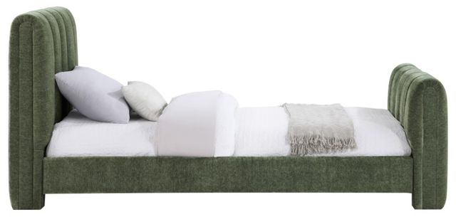 Meridian Furniture Camila Green Twin Upholstered Panel Bed-2
