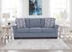 Benchcraft® Carissa Manor Denim Queen Sofa Sleeper-5