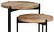 Powell® Eggleston Black/Natural Nesting Tables-1