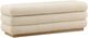 Dovetail Furniture Aura Cream Storage Bench-0