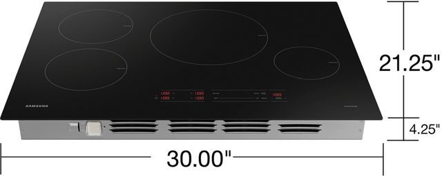 Samsung 30" Black Induction Cooktop-8