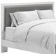 Signature Design by Ashley® Maeling Gray/White Queen Upholstered Panel Headboard-0