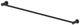 ZLINE Emerald Bay Matte Black Single Towel Bar-0
