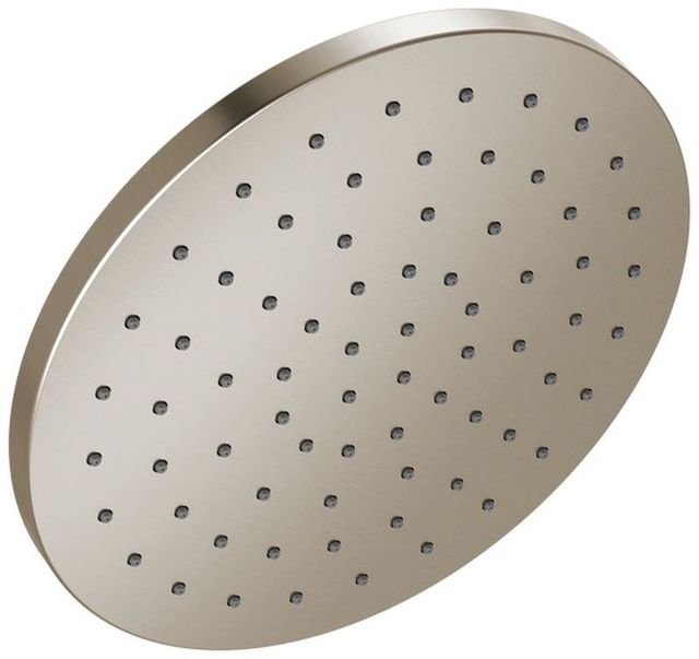 Delta Universal Showering Components Lumicoat® Stainless 10" Single-Spray Raincan Shower Head-0