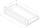 Kodiak Furniture Tucson Marmont Mocha/Rustic Walnut Queen Storage Futon with Mattress-3