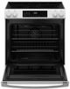 GE® 600 Series 30" White Slide-In Electric Range-1
