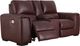 Signature Design by Ashley® Alessandro Garnet Power Reclining Loveseat with Adjustable Headrest-4