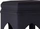 TOV Furniture Fes Black Textured Side Table-3