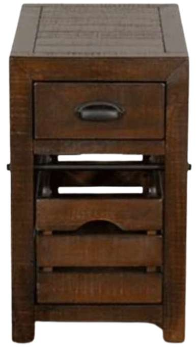 Sunny Designs Homestead Chairside Table - Thumbnail 4