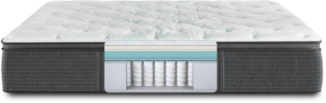 Beautyrest® Harmony® Maui™ 14.5" Hybrid Plush Pillow Top Queen Mattress-2
