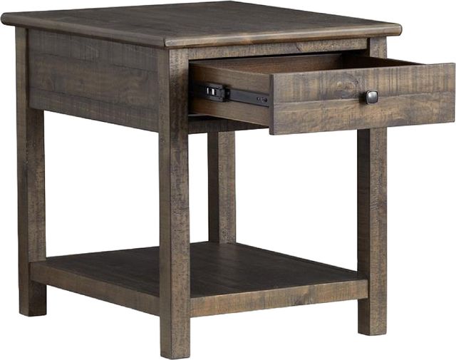 Magnussen Home® Smithton Homestead Brown Rectangular End Table-1