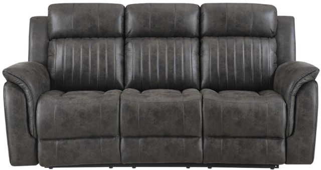 Global Furniture USA U8517 2-Piece Gray Living Room Reclining Seating Set-1