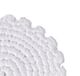 A & B Home White 4" Coaster-1