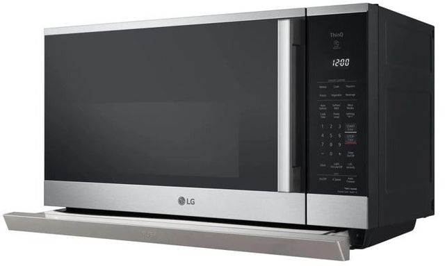 LG 30" 2.0 Cu. Ft. Fingerprint Resistant Stainless Steel Over the Range Microwave-4