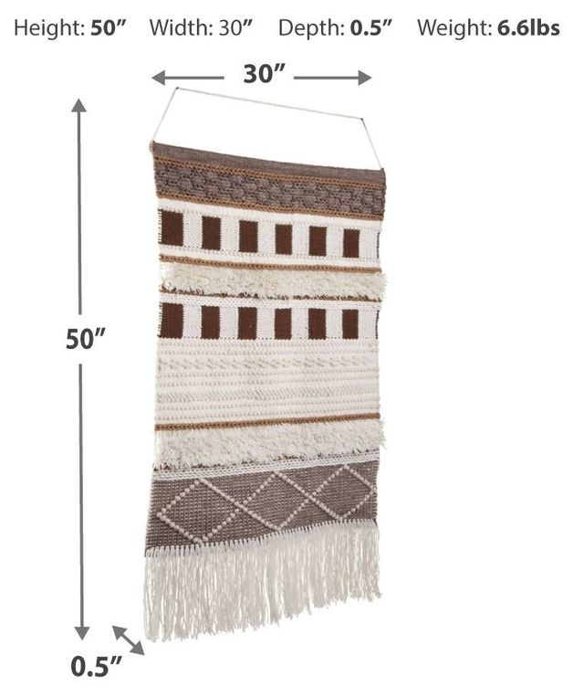 Signature Design by Ashley® Adah Brown/Natural Wall Decor-4
