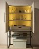 Universal Explore Home™ Dwell River Rock/Smoked Bronze Bar Cabinet-2